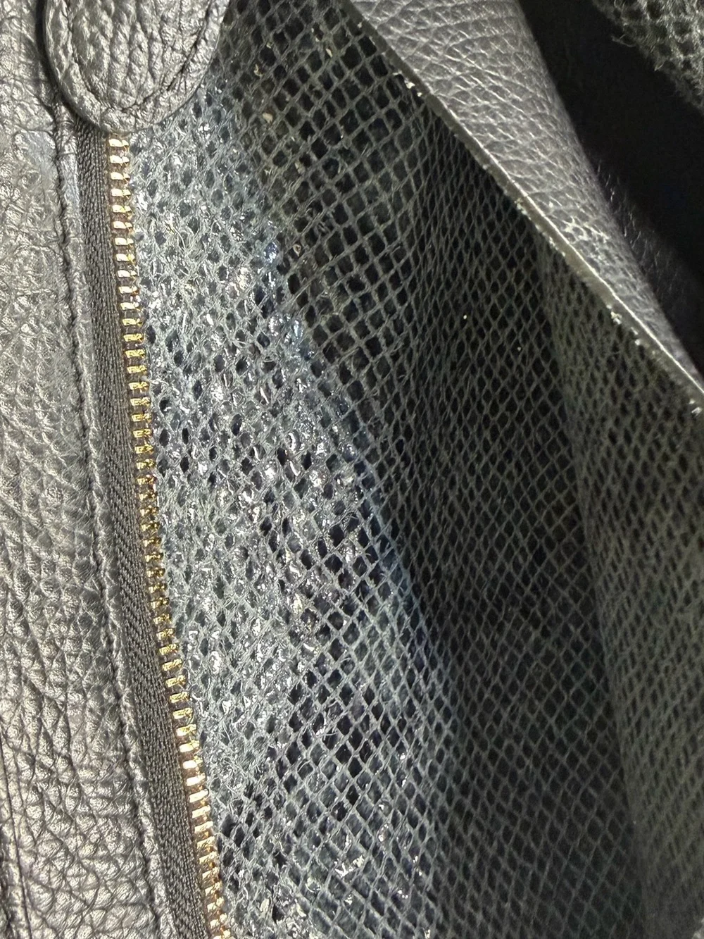 Classic Black Structured Tote Bag